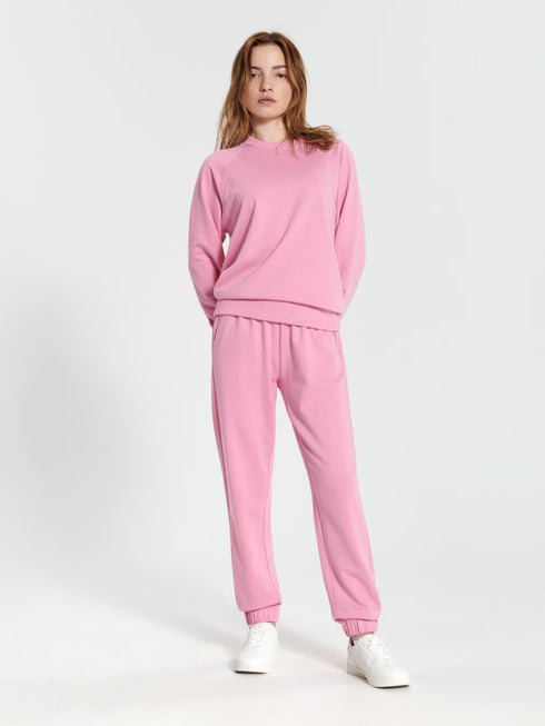 SINSAY WOMENS BASIC JOGGERS - PINK